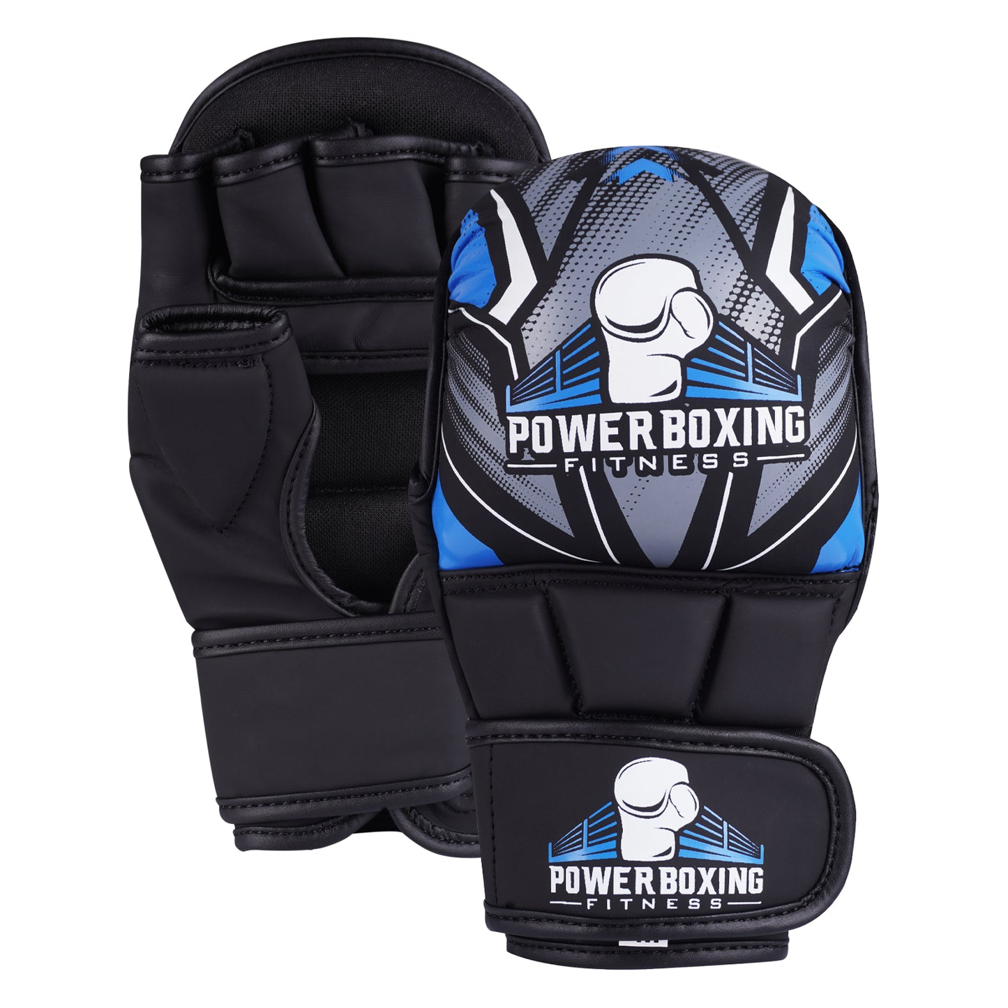 StrikeForce MMA Sparring Gloves - Blue Edition