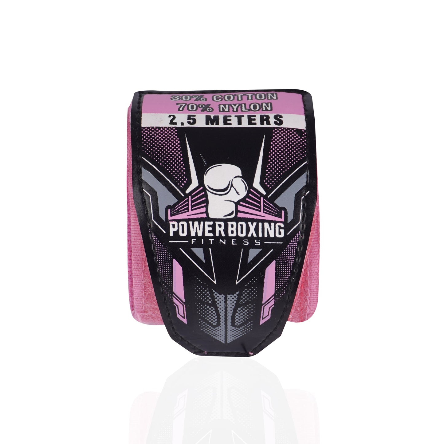 Power Boxing Fitness Hand Wraps – Pink Edition
