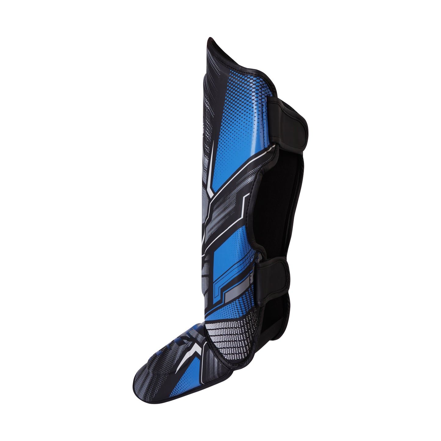 Power Boxing Iron Shin Guards (Blue)