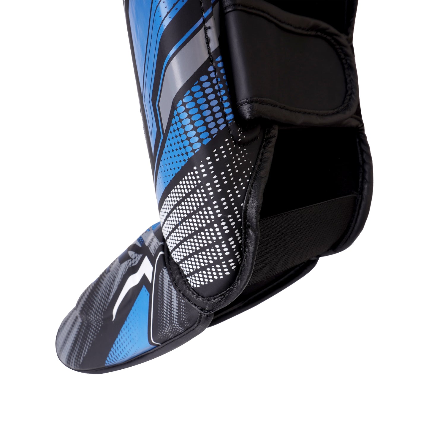 Power Boxing Iron Shin Guards (Blue)