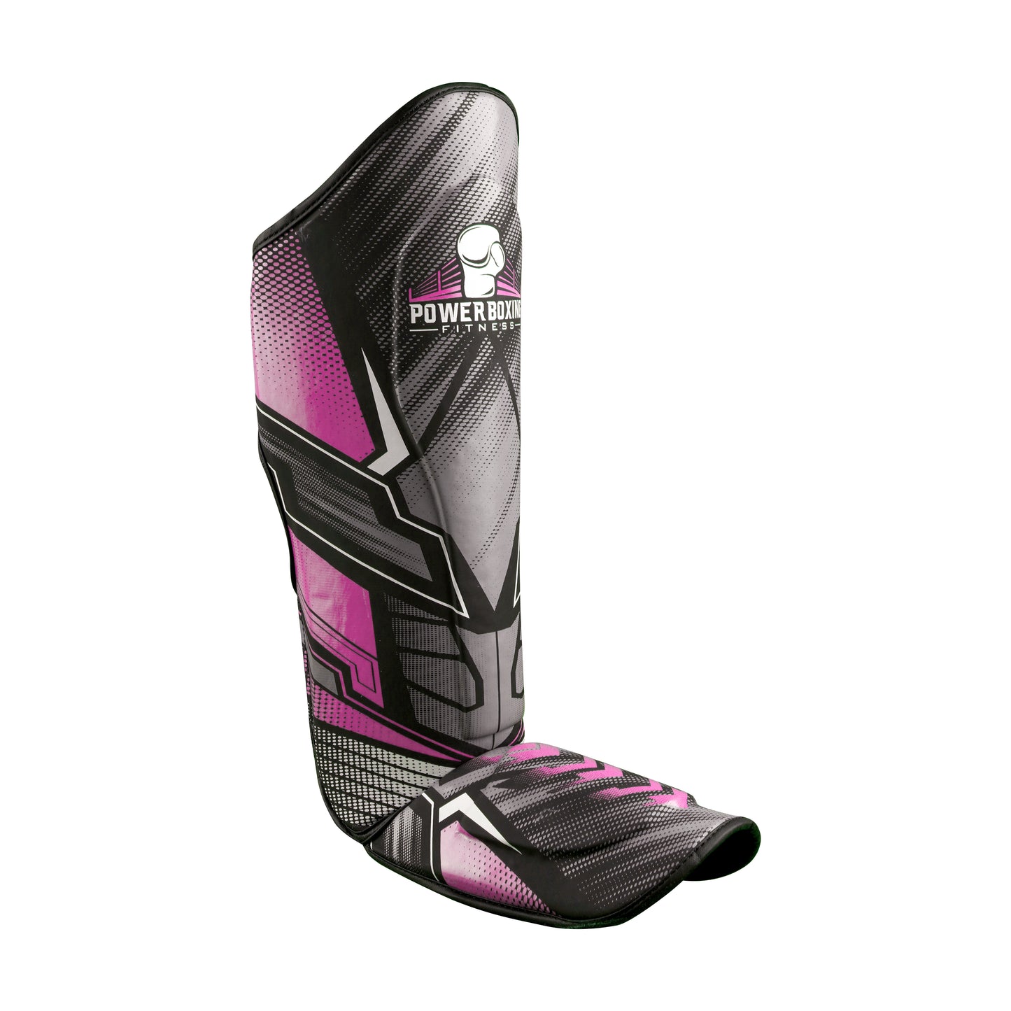 Power Boxing Iron Shin Guards (Pink)