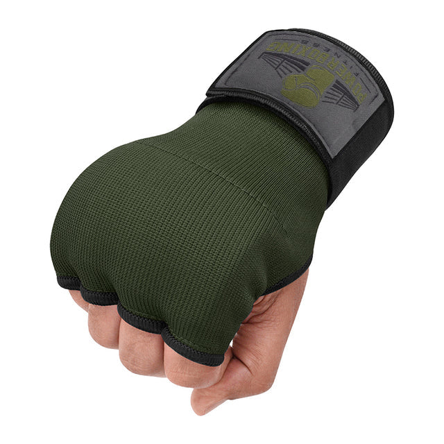 Power Boxing KnuckleShield Gel Wraps - Green Edition