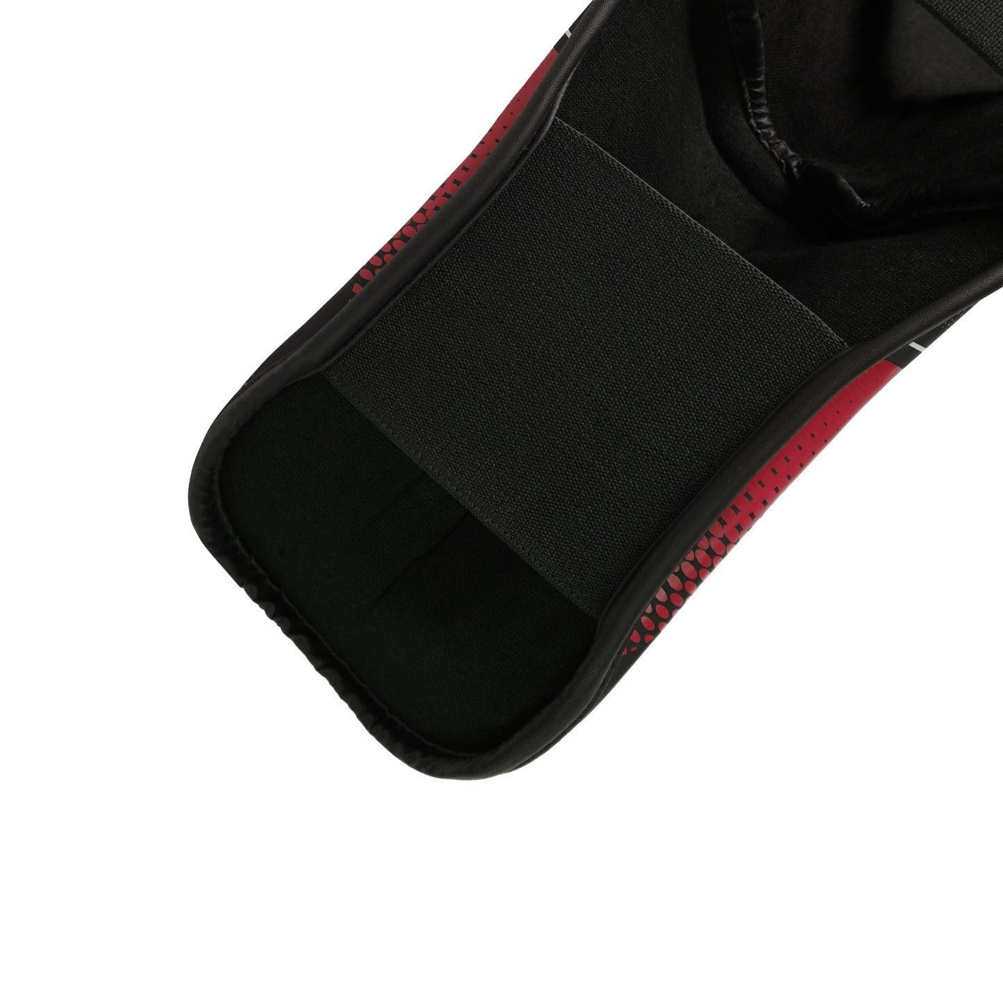 Power Boxing Iron Shin Guards (Red & Gray)
