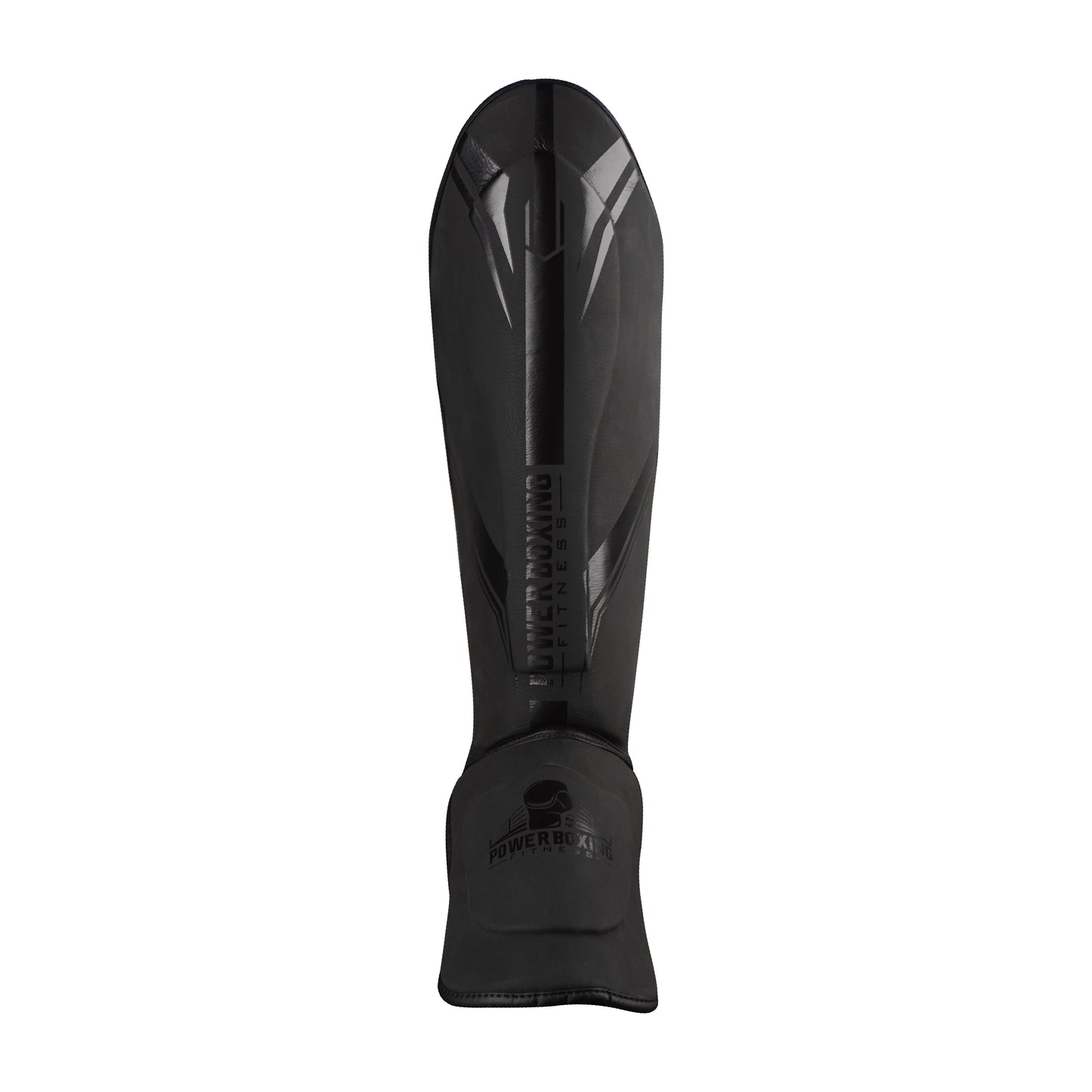 Power Boxing Iron Shin Guards (Black)