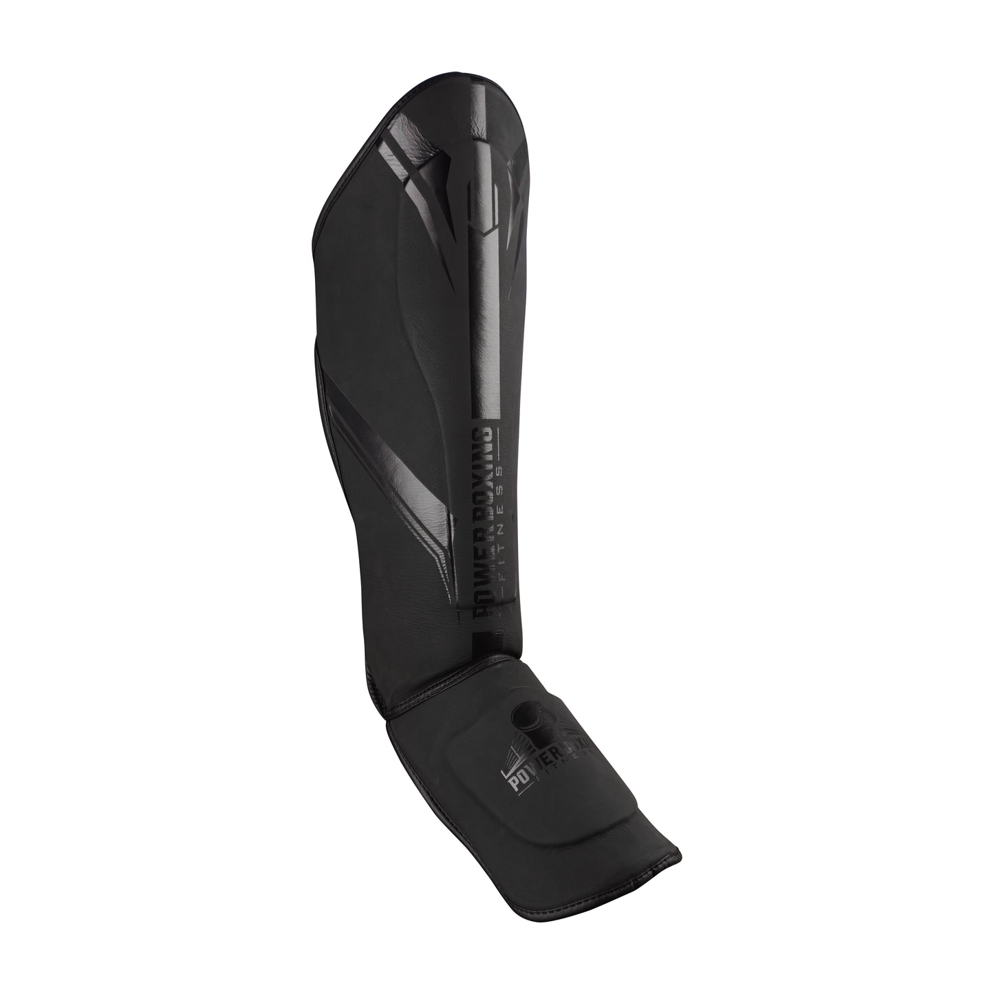 Power Boxing Iron Shin Guards (Black)