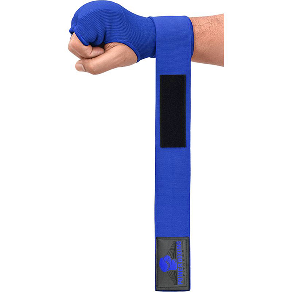 Power Boxing KnuckleShield Gel Wraps - blue Edition