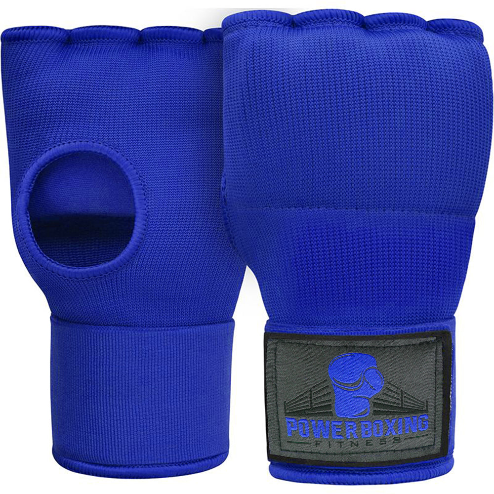 Power Boxing KnuckleShield Gel Wraps - blue Edition