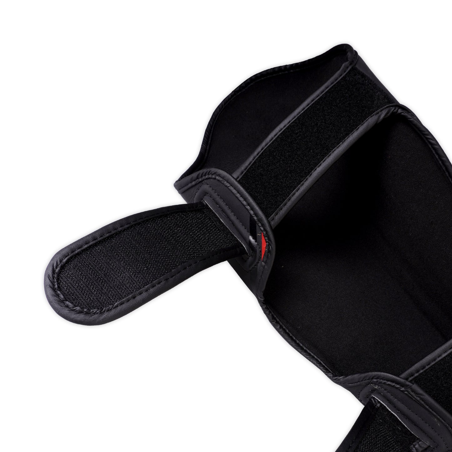 Power Boxing Iron Shin Guards (Red & Black)