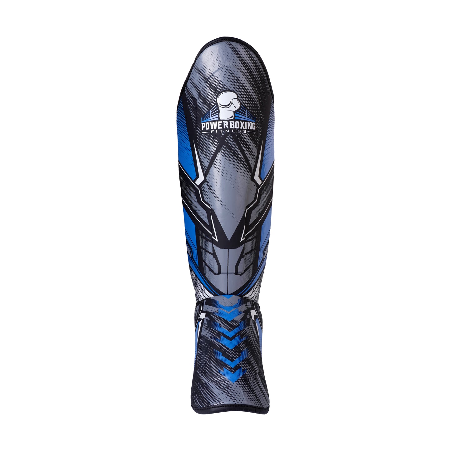 Power Boxing Iron Shin Guards (Blue)