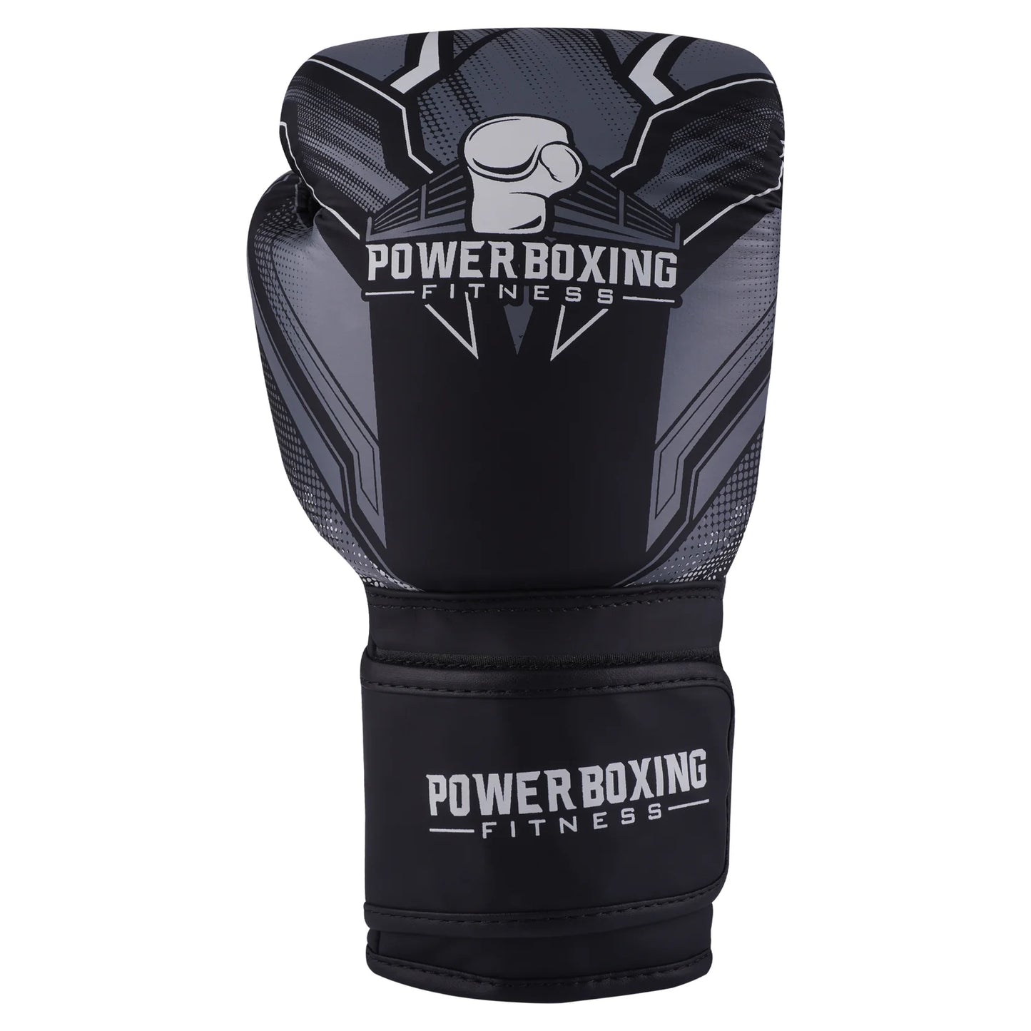 Power Boxing Kids Sparring Set - Gloves + Focus Pads Combo (Grey)