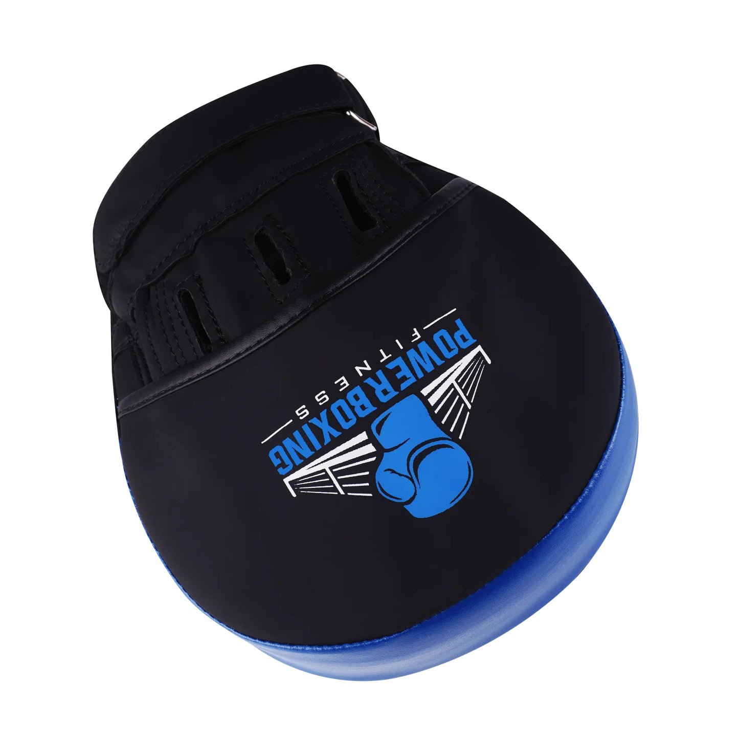 Power Boxing Kids Sparring Set - Gloves + Focus Pads Combo (Blue)