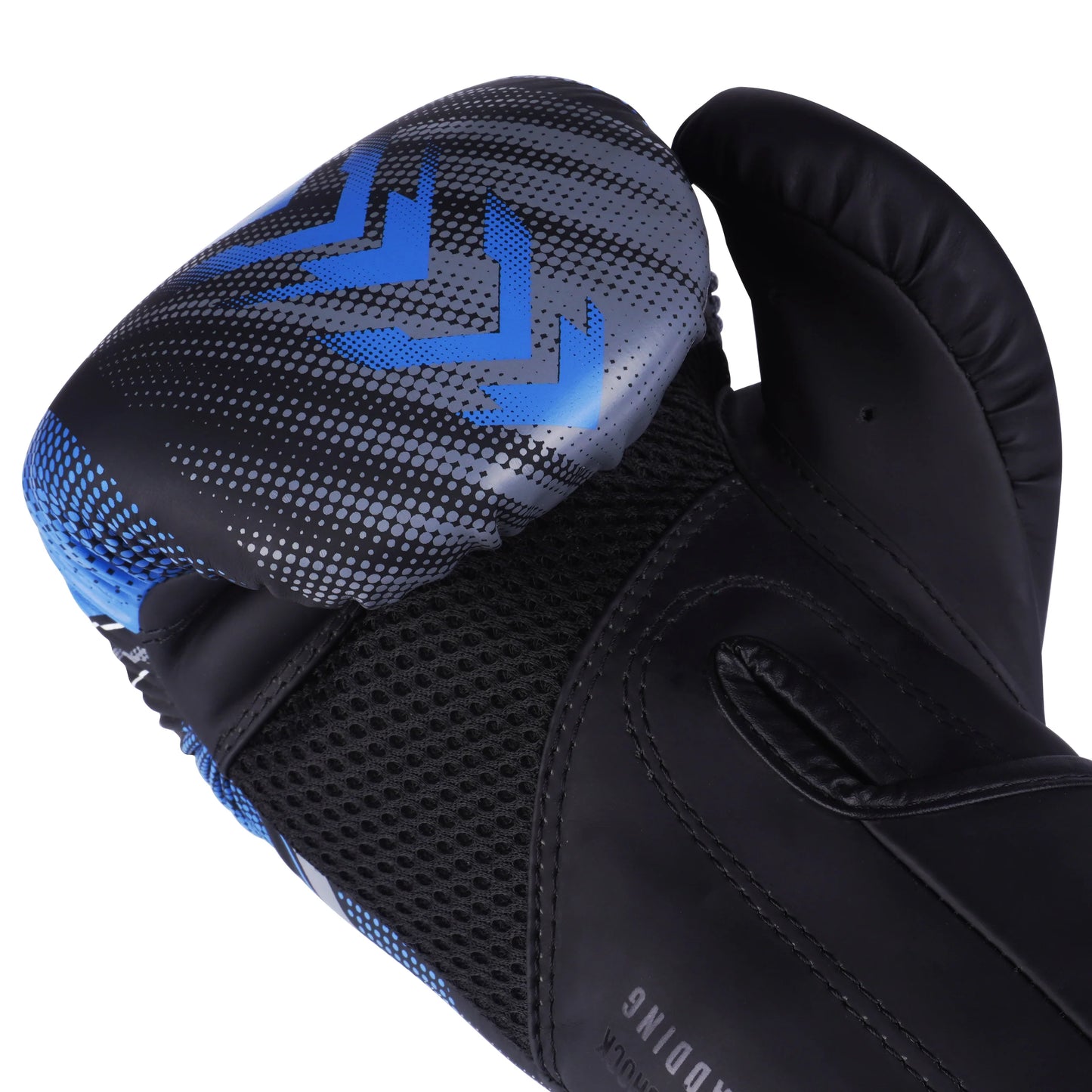 Power Boxing Kids Sparring Set - Gloves + Focus Pads Combo (Blue)