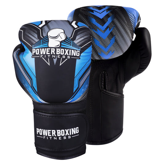 Power Boxing ProStrike Gloves – Blue Edition