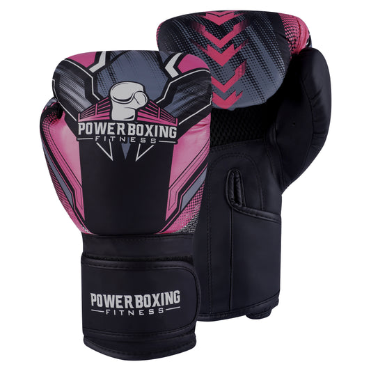 Power Boxing ProStrike Gloves – Pink Edition