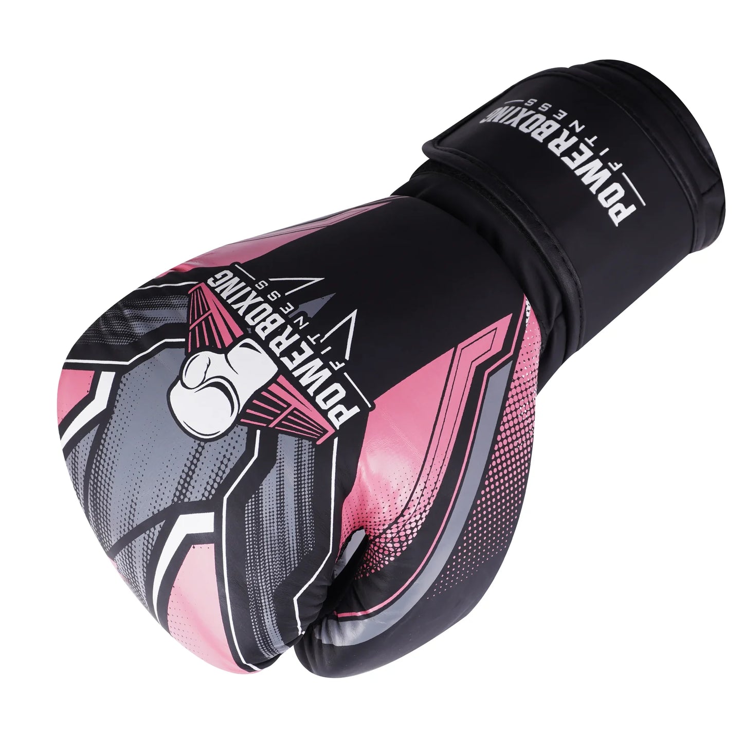 Power Boxing Kids Sparring Set - Gloves + Focus Pads Combo (Pink)